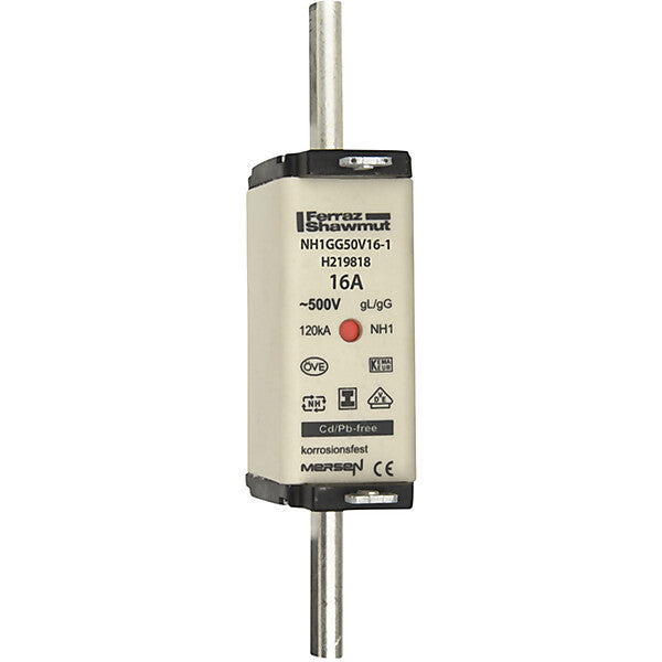 Mersen Sicherungseinsatz NH Sond. gG Gr.00 100A sfü KM NH00GG50V100